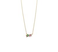 Elli Pastell 925 Sterling Silber, mit Kristallen von Swarovski® goldfarben Damen