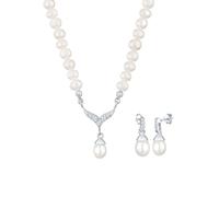 Elli Schmuckset Damen silber, 45