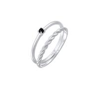Elli Perle Klassik Gedreht 2er Set 925 Silber 54 Damen