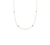Elli Perlen Kristalle von Swarovski® Weiß 925 Sterling Silber goldfarben Damen