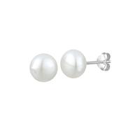 Elli Perlen Süßwasserzuchtperle Elegant Basic Silber OneSize Damen