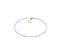 Elli Perlen Synthetisch Klassik Basic 925 Silber goldfarben Damen