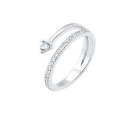 Elli Pfeil Zart Zirkonia Kristalle 925 Sterling Silber 56 Damen