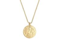 Elli Plättchen Vintage Antique 925 Silber 55 Damen