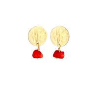 Elli Ohrringe Plättchen Vintage Look Koralle 925 Sterling Silber Home & Lifestyle Ohrring Produkte (1.0 st)