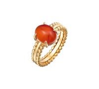 Elli PREMIUM Ring Damen orange, 54