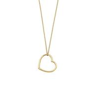 Elli PREMIUM Anhänger Herz 375 Gelbgold 45 Damen