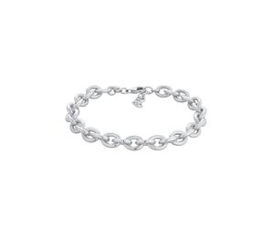 Elli PREMIUM Ankerkette Rolokette Unisex 925 Silber rhodiniert 16 Damen