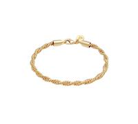 ELLI PREMIUM Damen Armband Basic Armband gold, Größe 16, 6555082 Gold 16