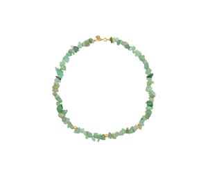 Elli PREMIUM Aventurin Choker 925 Silber vergoldet 40 Damen