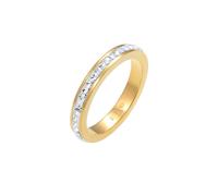 Elli PREMIUM Bandring Geo 925 Silber, mit Kristallen von Swarovski® 52 Damen