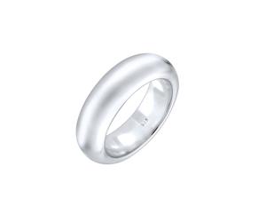 Elli PREMIUM Bandring Modern Statement Blogger Trend 925 Silber 52 Damen
