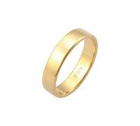 Elli PREMIUM Bandring Trauring 375 Gelbgold 62 Damen