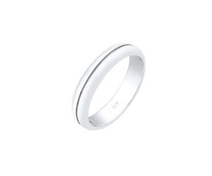 Elli PREMIUM Bandring Trauring Basic Hochzeit Paar 925 Silber 60 Damen