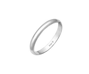 Elli PREMIUM Basic Bandring Hochzeit Trauring 585 Weißgold 66 Damen