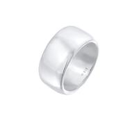 Elli PREMIUM Breit Schlicht Bandring Trend 925 Sterling Silber 54 Damen