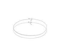 Elli PREMIUM Choker 2er Set Kordelkette Veneziakette 925 Silber silberfarben Damen