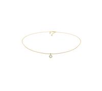 Elli PREMIUM Halskette Damen Choker Basic Funkelnd mit Kristallen aus 925 Sterling Silber