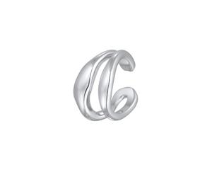Elli PREMIUM Earcuff Single Ohrklemme Organic Design 925 Silber silberfarben Damen