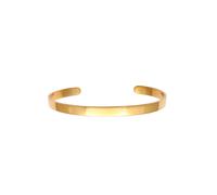 Elli PREMIUM Armband Damen Armreif Offen Verstellbar aus 925 Sterling Silber Vergoldet