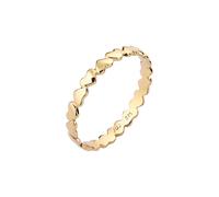 Elli PREMIUM Herzen Liebe 375 Gelbgold 54 Damen