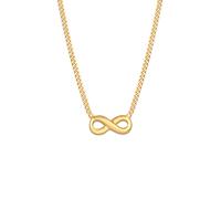 Elli PREMIUM Infinity Symbol Unendlichkeit Liebe 585 Gelbgold 42 Damen