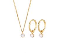 Elli PREMIUM Schmuckset Damen gold, 40