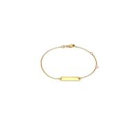 Elli PREMIUM Kinder Anhänger Platte 375 Gelbgold 16 Damen