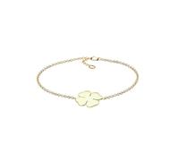 ELLI PREMIUM Damen Armband 'Kleeblatt' gold, Größe 20, 4234160 Gold 20