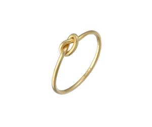 Elli PREMIUM Knoten Trendsymbol 375 Gelbgold 52 Damen