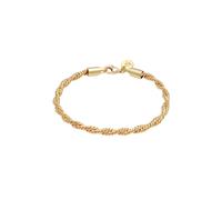 ELLI PREMIUM Damen Armband Basic Armband gold, Größe 16, 6555082 Gold 16