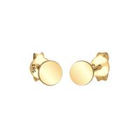 Elli PREMIUM Kreis Geo Trend Minimal Filigran 585 Gelbgold OneSize Damen