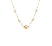 Elli PREMIUM Kugel Elemente 925 Sterling Silber goldfarben Damen