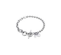 Elli PREMIUM Kugel Gliederkette Knebelverschluß 925 Sterling Silber 19 Damen