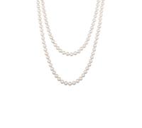 Elli PREMIUM Lang mit Muschelperlen Weiß 110 Damen