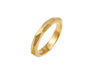 Elli PREMIUM Paarring Trauring Hochzeit Brushed 925 Silber 58 Damen