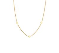 Elli PREMIUM Plättchen Kreis Rund Coin Boho 375 Gelbgold 42 Damen