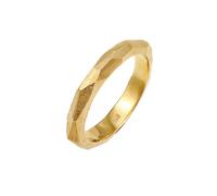 Ring Paarring Trauring Hochzeit Brushed 925 Silber Elli Premium Gold 54 (Artikelnummer: 4N342/50X54)
