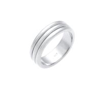 ELLI PREMIUM Herren Ring 'Paarring' silber, Größe 56, 4456461 Silber 56