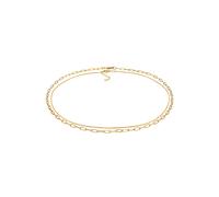 Elli PREMIUM Schmuckset Choker Set Basic Schlangen Gliederkette 925 Silber 36 Damen