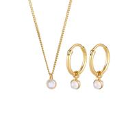 Elli PREMIUM Schmuckset Damen gold, 40
