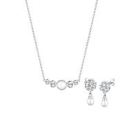 Elli PREMIUM Schmuckset Damen silber, 45