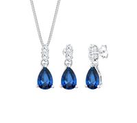 Elli PREMIUM Schmuckset Damen silber, 45