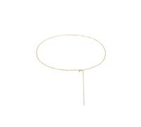 Elli PREMIUM Schmuckzubehör Taillenkette Body Chain Gliederkette 925 Silber goldfarben Damen