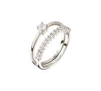 Elli PREMIUM Set Mondstein Regenbogen 925 Sterling Silber 56 Damen