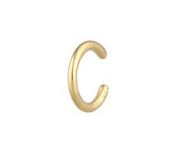 Elli PREMIUM Single Earcuff Basic Trend Blogger 375 Gelbgold OneSize Damen