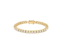 ELLI PREMIUM Damen Armband gold / weiß, Größe 18, 4217307 Gold / Weiß 18