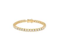 ELLI PREMIUM Damen Armband gold / weiß, Größe 19, 4217307 Gold / Weiß 19