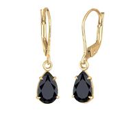 Elli PREMIUM Tropfen Klassisch 925 Silber vergoldet, mit Kristallen von Swarovski® OneSize Damen