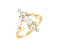 ELLI PREMIUM Damen Verlobungsring Edelstein gold, Größe 52, 4277441 Gold 52